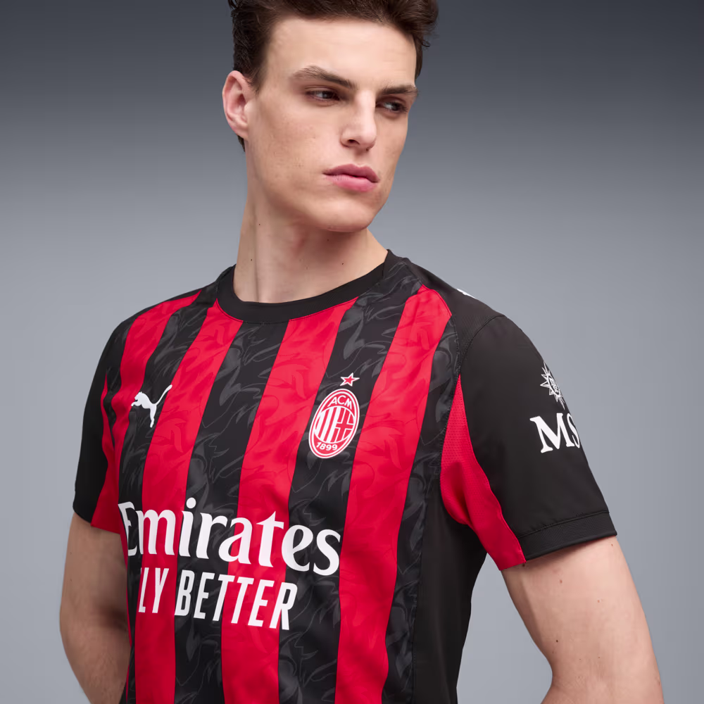 Camisa AC Milan 25/26 Home Jogador Masculina