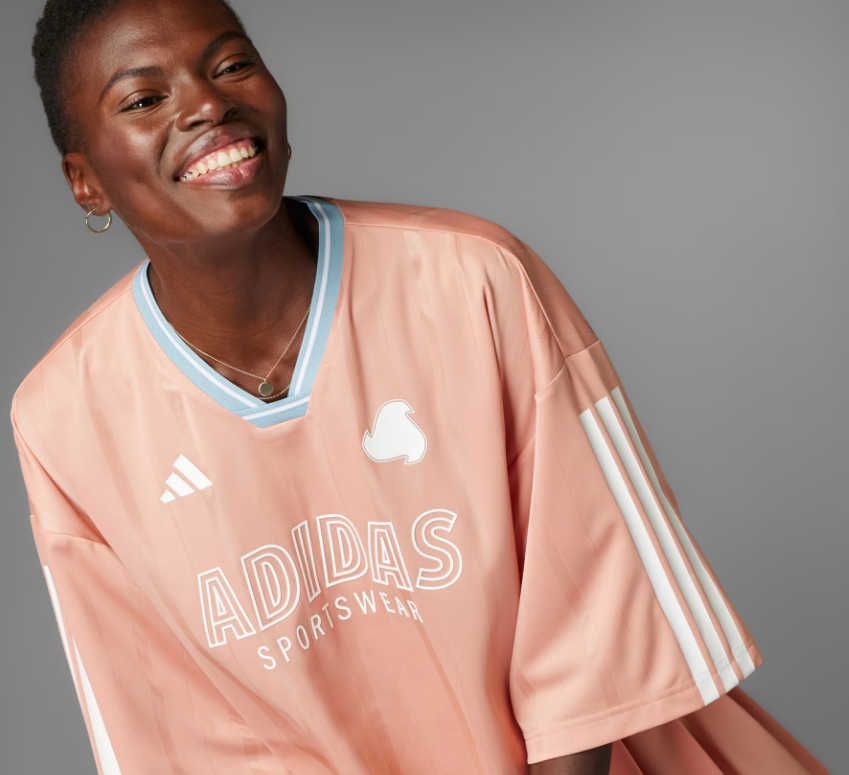 Camisa Três Listras Recortadas Tiro Oversized